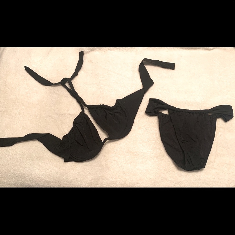 VICTORIAS SECRET Black Bikini